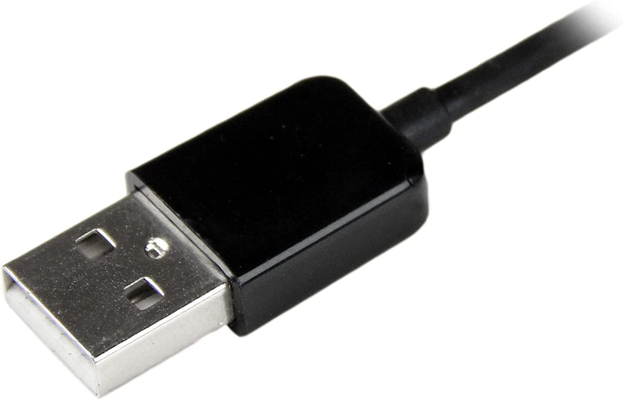 StarTech.com USB Sound Card w/ SPDIF Digital Audio &amp; Stereo Mic – External Sound Card for Laptop or PC – SPDIF Output (ICUSBAUDIO2D),Black 4 Pos TRRS + Mic