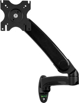 StarTech.com Wall Mount Monitor Arm - Full Motion Articulating - Adjustable - Supports Monitors 12” to 34” - VESA Monitor Wall Mount - Black (ARMPIVWALL) Full-Motion Black