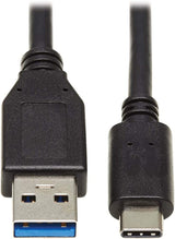 Tripp Lite USB C to USB-A Cable USB Type C 3.1 Gen 2, 10 Gbps M/20In (U428-20N-G2)