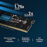 Crucial RAM 32GB Kit (2x16GB) DDR5 5200MHz (or 4800MHz) Laptop Memory CT2K16G52C42S5 32GB Kit (2x16GB) 5200MHZ