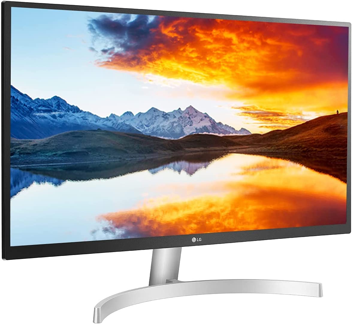 LG UltraFine 27-Inch Computer Monitor 27UL500-W, IPS Display with AMD  FreeSync and HDR10 Compatibility, White