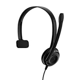EPOS EDU 11 USB | Mono USB-A Headset - 10 Units - for K-12 Students| Lightweight and Easy to Connect to Devices, Features a unidirectional Noise-canceling Microphone, Black