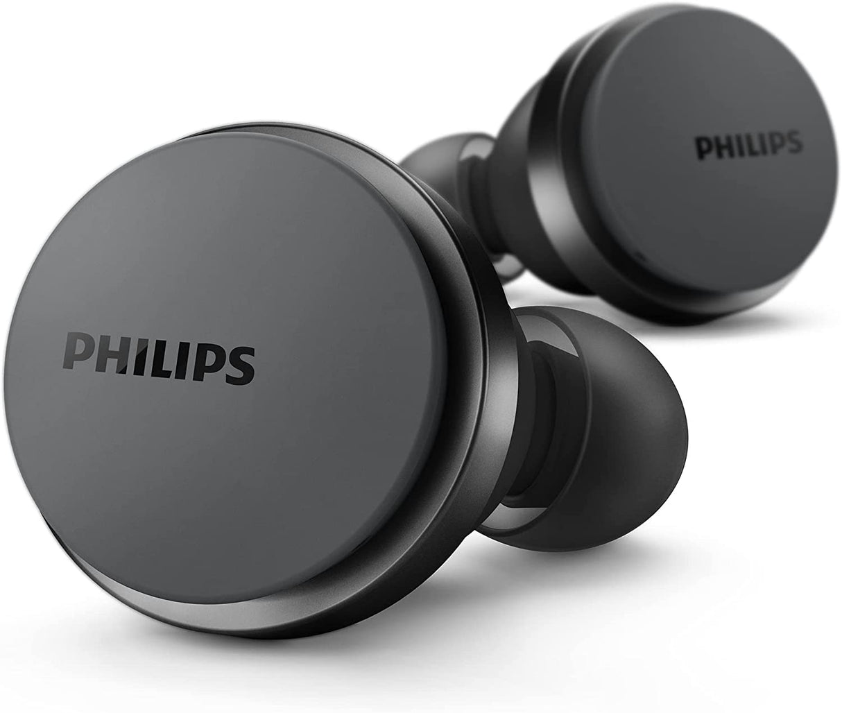 Philips T8506 True Wireless Headphones with Noise Canceling Pro (ANC), Wind Noise Reduction &amp; Bluetooth Multipoint Connectivity, Black Black One Size ANC Pro + BT Multipoint