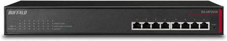 BUFFALO Multi-Gigabit 8 Port Business Switch (BS-MP2008)