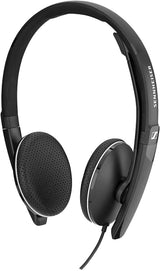 SENNHEISER SC 165 USB (508317) - Double-Sided (Binaural) Headset for Business Professionals | with HD Stereo Sound, Noise-Cancelling Microphone, &amp; USB Connector (Black)