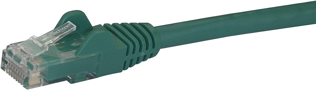 StarTech.com 100ft CAT6 Ethernet Cable - Green CAT 6 Gigabit Ethernet Wire -650MHz 100W PoE++ RJ45 UTP Category 6 Network/Patch Cord Snagless w/Strain Relief Fluke Tested UL/TIA Certified (N6PATCH100GN), 100 ft / 30.5m Green 100 ft / 30 m 1 Pack