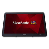 ViewSonic VSD243-BKA-US0 24 Inch 1080p 10-Point Touch Smart Digital Display with Bluetooth Dual Band Wi-Fi and Android Oreo 8.1 OS