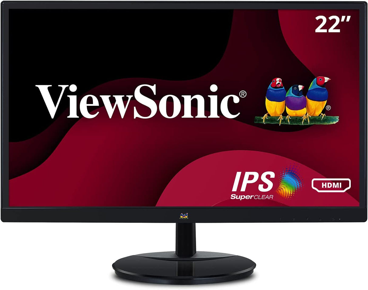 ViewSonic VA2259-SMH 22 Inch IPS 1080p LED Monitor with HDMI and VGA Inputs 22-Inch Monitor