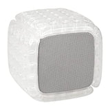iLive Square Cushion Color-Changing Bluetooth Speaker White