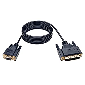 Tripp Lite Null Modem Serial RS232 Cable (DB9 to DB25 F/M) 6-ft. (P456-006)