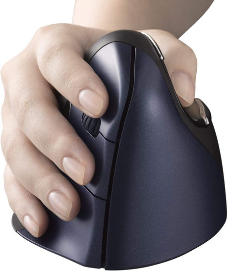 Evoluent VM4RW VerticalMouse 4 Right Hand Ergonomic Mouse with Wireless Connection (Regular Size)