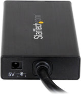 StarTech.com USB 3.0 Hub with Gigabit Ethernet Adapter - 3 Port - NIC - USB Network / LAN Adapter - Windows &amp; Mac Compatible (ST3300GU3B) Black Black w/ 3 USB Ports