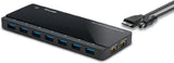 TP-Link Powered USB Hub 3.0 with 7 USB 3.0 Data Ports and 2 Smart Charging USB Ports. Compatible with Windows, Mac, Chrome &amp; Linux OS, with Power On/Off Button, 12V/4A Power Adapter(UH720)