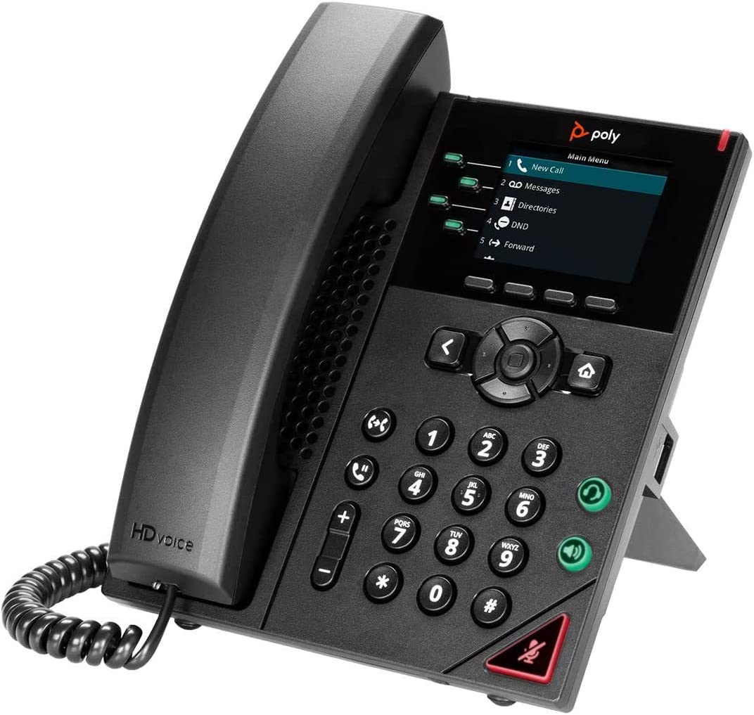 Polycom Poly VVX 250 IP Phone Without Power Supply