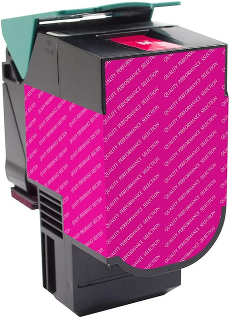Clover imaging group Clover Remanufactured Toner Cartridge Replacement for Lexmark CS417/CS517 High Yield | Magenta