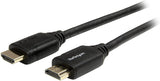 StarTech.com 3ft (1m) Premium Certified HDMI 2.0 Cable with Ethernet - High Speed Ultra HD 4K 60Hz HDMI Cable HDR10 - HDMI Cord (Male/Male Connectors) - for UHD Monitors, TVs, Displays (HDMM1MP) 3 ft/1m