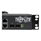 Tripp Lite 24-Port Gigabit Ethernet Switch L2 Managed 2 Dedicated SFP Slots 10/100/1000Mbps w/12-Outlet PDU (NSS-G24D2) 24-Port w/ PDU Managed