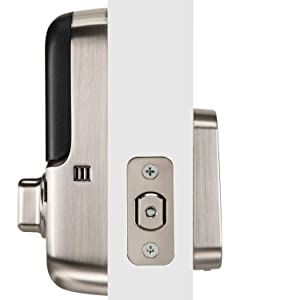 Yale Assure Lock SL - Key-Free Touchscreen Door Lock in Satin Nickel Satin Nickel Key-Free Touchscreen Lock Only