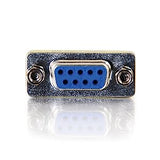 C2g/ cables to go C2G 02781 DB9 F/F Serial RS232 Mini Gender Changer/Coupler, Nickel