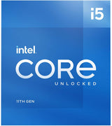 Intel® Core™ i5-11600K Desktop Processor 6 Cores up to 4.9 GHz Unlocked LGA1200 (Intel® 500 Series &amp; Select 400 Series Chipset) 125W