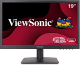 ViewSonic VA1903H 19-Inch WXGA 1366x768p 16:9 Widescreen Monitor with Enhanced View Comfort, Custom ViewModes and HDMI for Home and Office, Black