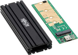 Tripp Lite USB C to M.2 Nvme SSD M-Key Enclosure Adapter USB 3.1 Gen 2 UASP (U457-1M2-Nvmeg2)