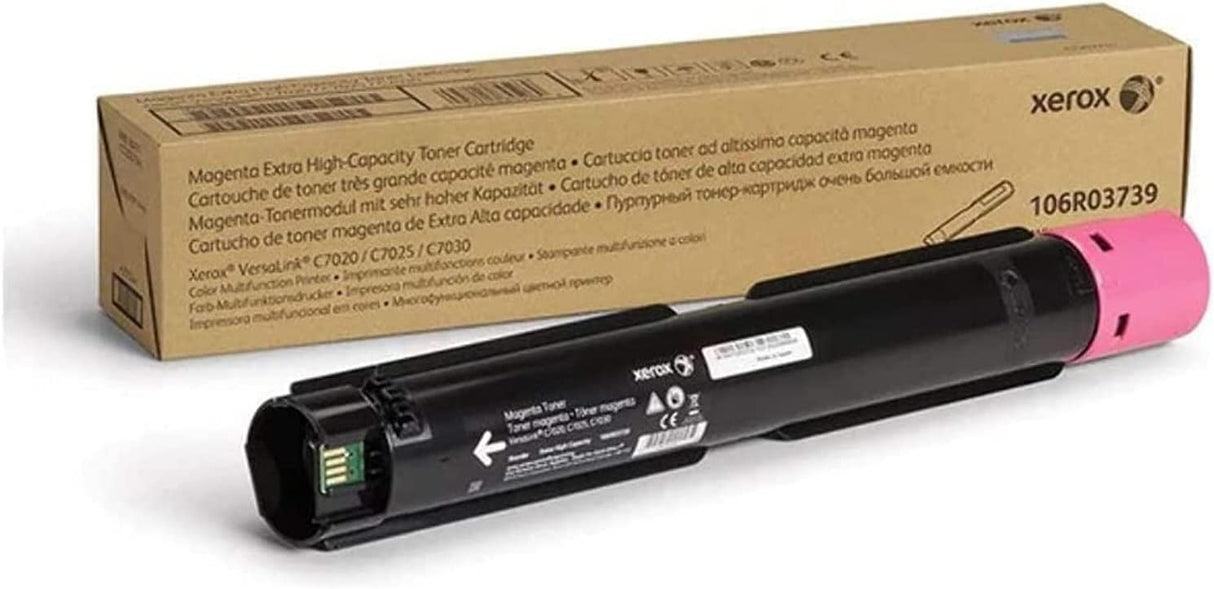 Xerox VersaLink C7020 /C7025 /C7030 Magenta Extra High Capacity Toner Cartridge (16,500 Pages) - 106R03739