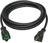Tripp Lite Safe-IT Medical Hospital-Grade 5-15P-HG to 5-15R-HG Power Cord, Green Dot, 13 Amps 125 Volts, 16 AWG, 15 Feet / 4.6 Meters, Lifetime Limited Manufacturer's Warranty (P022AB-015-HG) 15 ft / 4.6M