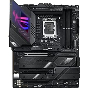 ASUS ROG Strix Z790-E Gaming WiFi 6E LGA 1700(Intel® 12th&amp;13th Gen) ATX Gaming Motherboard(PCIe 5.0, DDR5,18+1 Power Stages,2.5 Gb LAN,Thunderbolt 4,5xM.2, 1xPCIe 5.0 M.2,Front Panel USB 3.2 Port)