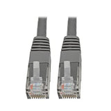 Tripp Lite Cat6 Cat5e Gigabit Molded Patch Cable RJ45 M/M 550MHz Gray 3ft 3' (N200-003-GY) 3 ft. Gray