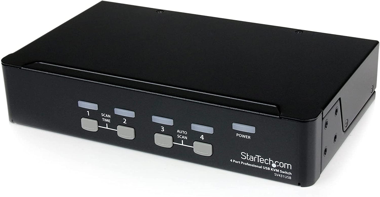 StarTech Sv431usb Professional Vga USB Kvm Switch with Hub, 4 Ports