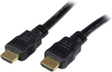 StarTech.com 12ft (3.7m) HDMI Cable - 4K High Speed HDMI Cable with Ethernet - UHD 4K 30Hz Video - HDMI 1.4 Cable - Ultra HD HDMI Monitors, Projectors, TVs &amp; Displays - Black HDMI Cord - M/M (HDMM12) 12 ft / 3.5m HDMI Cable