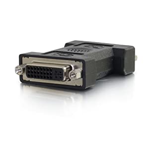 C2g/ cables to go C2G 18403 DVI-I Female to Female Coupler, Black