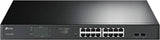 TP-Link TL-SG1218MPE | 16 Port Gigabit PoE Switch | Easy Smart Managed | 16 PoE+ Ports @250W, 2 Non-PoE Ports, 2 Combo SFP Slots | QoS, Vlan, IGMP &amp; LAG | Limited Lifetime Protection | Port Priority 18 Port w/ 16 PoE+ Port