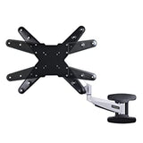 StarTech.com VESA TV Wall Mount, Adjustable Full Motion Mount for 23"-55" Displays, Slim Wall Mount TV Bracket Supports 66lb (30kg), Extendable/Tilting/Swivel Monitor Wall Mount (FHA-TV-Wall-Mount)