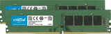 Crucial RAM 32GB Kit (2x16GB) DDR4 2400 MHz CL17 Desktop Memory CT2K16G4DFD824A 32GB Kit (16GBx2) 2400MHz Memory