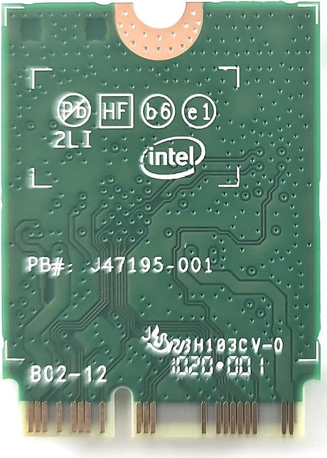 Intel Wireless-AC 9560, M.2 2230, 2X2 Ac+Bt, Gigabit, No Vpro (9560.NGWG.NV)