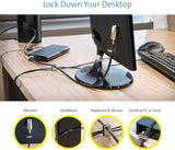 Kensington Desktop &amp; Peripherals Locking Kit 2.0, Black (K64424WW)
