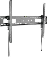 StarTech.com TV Wall Mount Supports 60-100 inch VESA Displays (165lb/75kg) - Heavy Duty Tilting Universal TV Wall Mount - Adjustable Mounting Bracket for Large Flat Screens - Low Profile (FPWTLTB1)