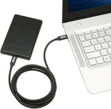 Tripp Lite Thunderbolt 3 Cable 20 Gbps Passive 5A 100W PD 4K USB C M/M 2M (MTB3-02M-5A-B)