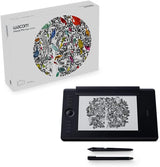 Wacom PTH660P Intuos Pro Paper Edition Digital Graphic Drawing Tablet for Mac or PC, Medium, New Model