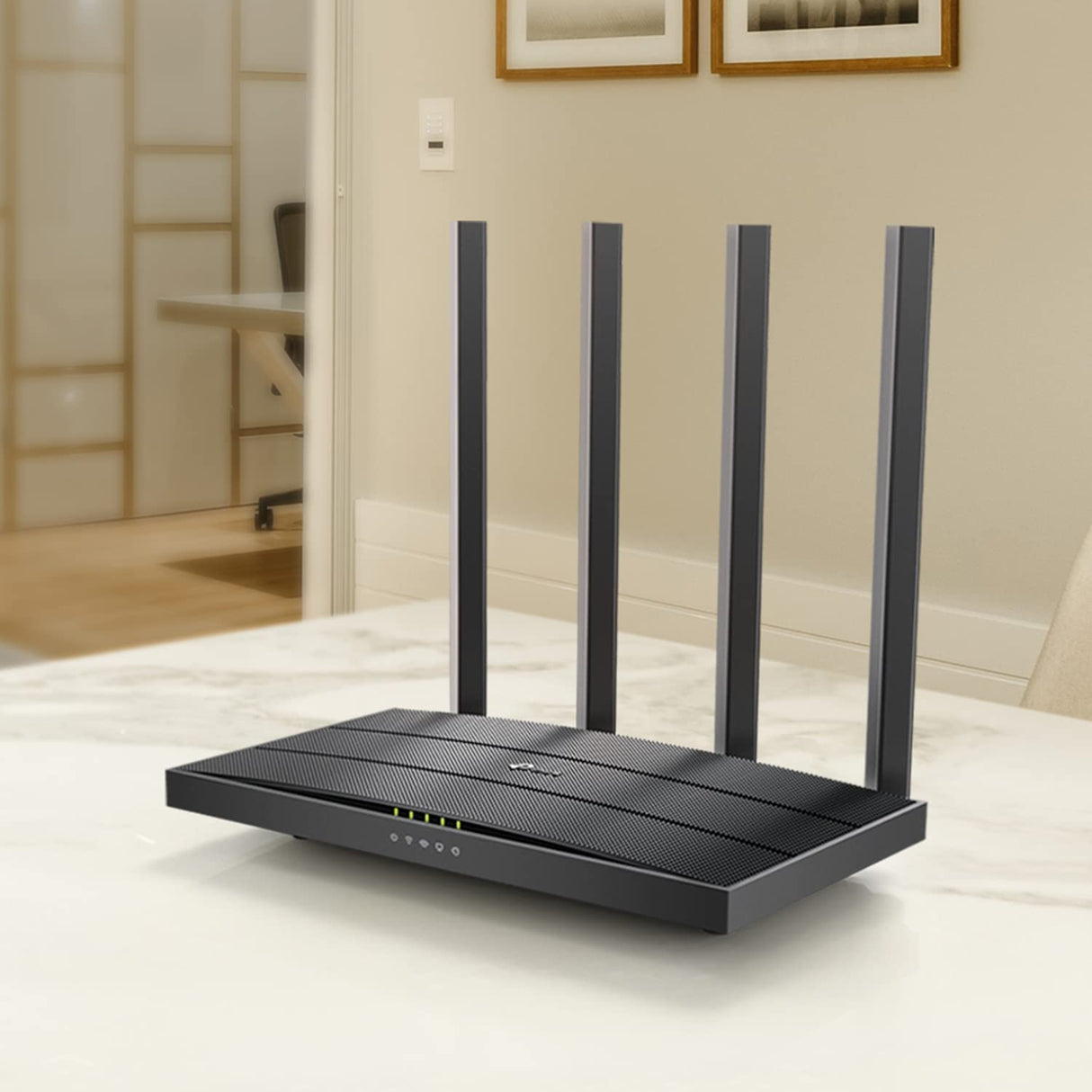 TP-Link AC1200 Gigabit WiFi Router (Archer A6 V3) - Dual Band MU-MIMO Wireless Internet Router, 4 x Antennas, OneMesh and AP mode, Long Range Coverage AC1200 WiFi Router(New Version)