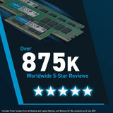 Crucial RAM 16GB DDR5 4800MHz CL40 Laptop Memory CT16G48C40S5 16GB DDR5 SODIMM