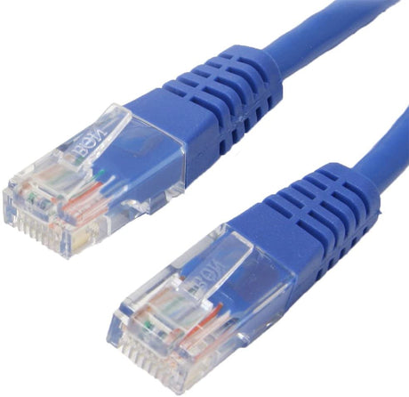 Tripp Lite Cat5e 350MHz Molded Patch Cable (RJ45 M/M) - Blue, 10-ft.(N002-010-BL) 10 feet Blue