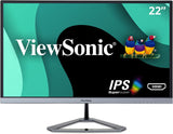ViewSonic VX2276-SMHD 22 Inch 1080p Frameless Widescreen IPS Monitor with HDMI and DisplayPort 22-Inch