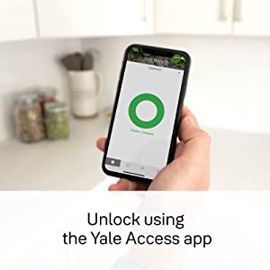 Yale Smart Cabinet Lock with Bluetooth Smart Lock