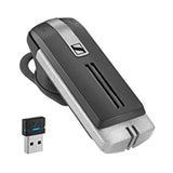 Epos Sennheiser Presence Grey UC (508342) - Dual Connectivity, Single-Sided Bluetooth Headset for Mobile Device &amp; Softphone/PC Connection, with Carrying Case and USB Dongle (Black)