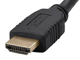 Monoprice HDMI High Speed Cable - 6 Feet - Black, 4K@60Hz, HDR, 18Gbps, YUV 4:4:4, 28AWG - Select Series