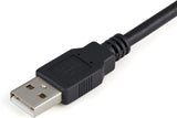 StarTech.com USB to Serial Adapter - 1 port - USB Powered - FTDI USB UART Chip - DB9 (9-pin) - USB to RS232 Adapter (ICUSB2321F) 1 Port USB 2.0