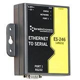 Brainboxes Device Server - 10Mb LAN, 100Mb LAN, RS-232 (ES-246)